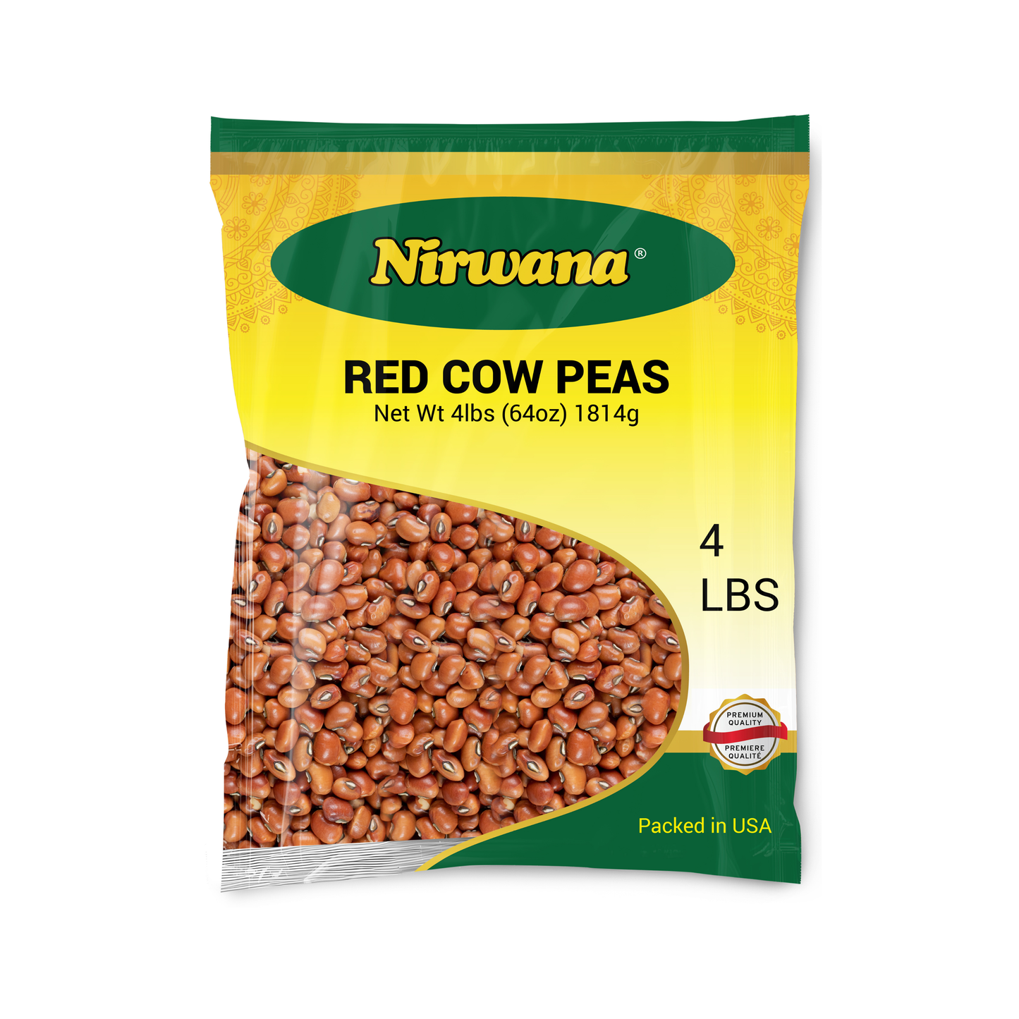 Nirwana Brown Beans (Red Chori) – 4 lbs Bag | Premium Whole Beans for Curries, Stews & Everyday Cooking