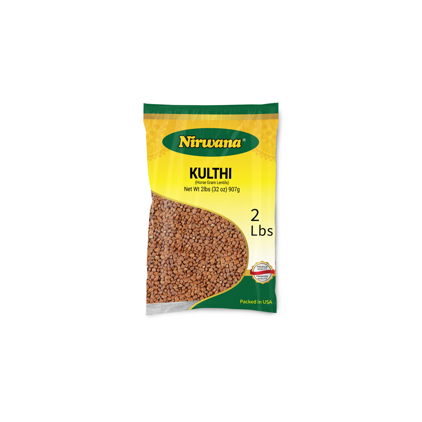 Nirwana Horse Gram (Kulthi) – 2 lbs Bag | Premium Whole Legumes for Curries, Soups & Healthy Cooking