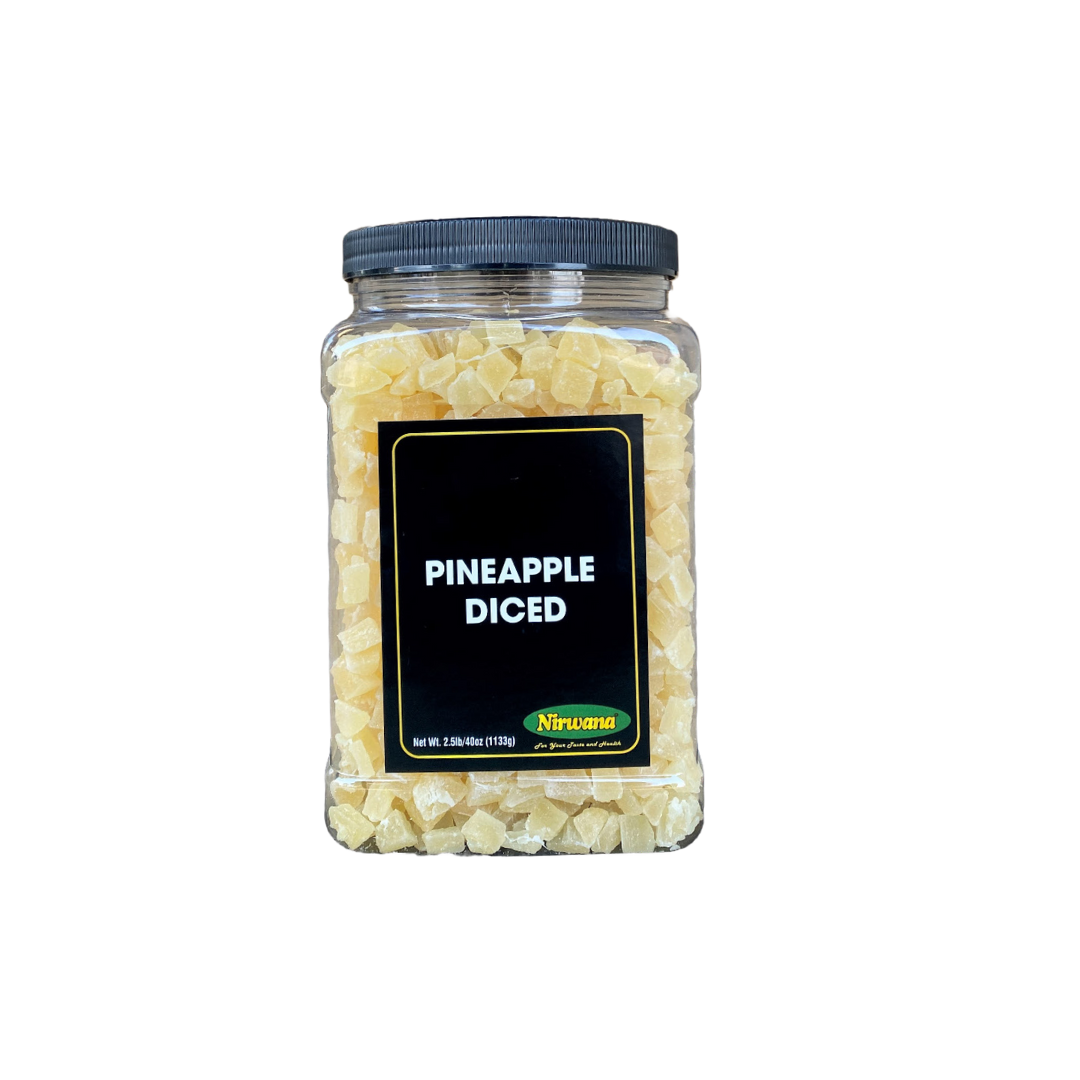 Nirwana Pineapple Diced – Premium Quality (Jar)