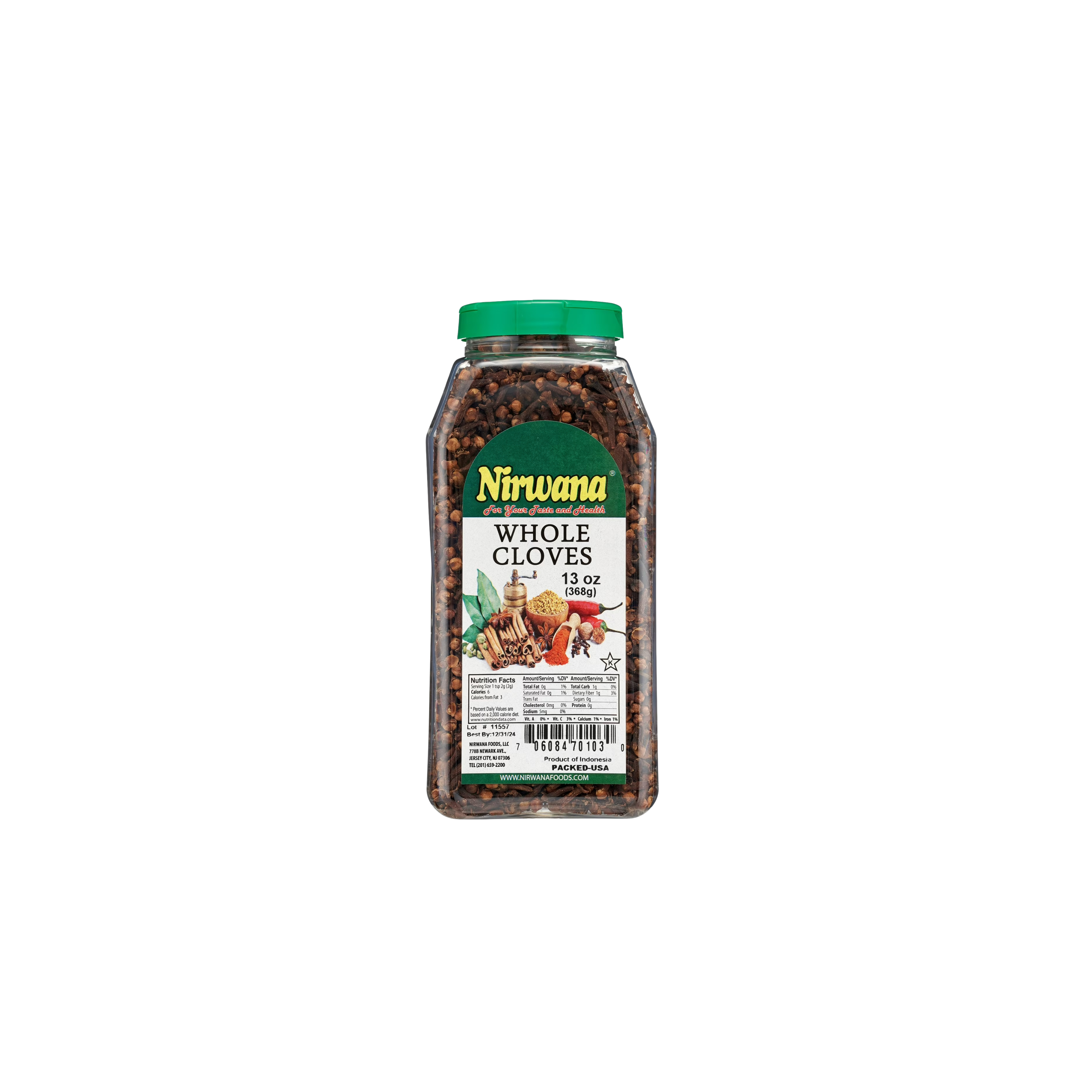 Nirwana Handpicked Whole Cloves (Luang • Clavo) – 13oz | Premium