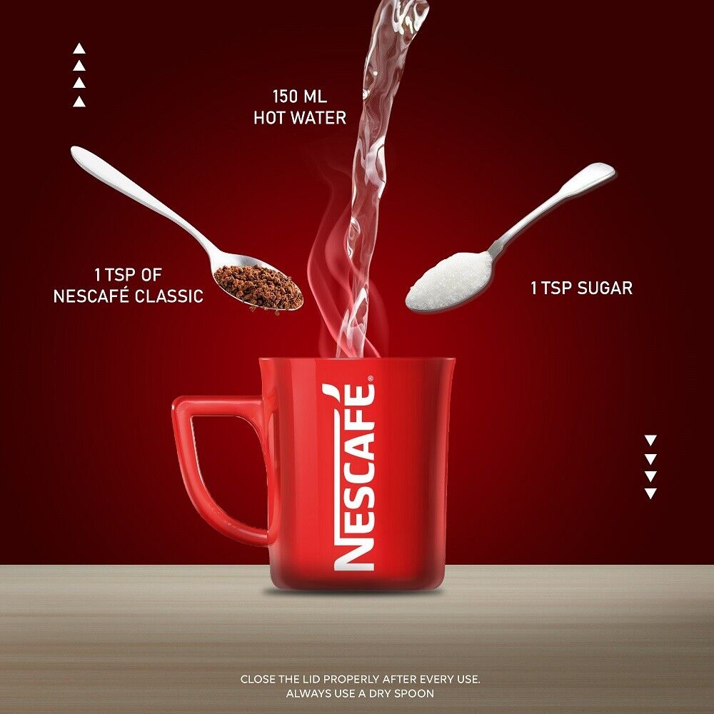 NESCAFE COFFEE ORIGINAL 7OZ / 200g - GLASS JAR