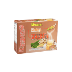 Nirwana Moringa Ginger Tea – 20 Sachets (Instant Tea)