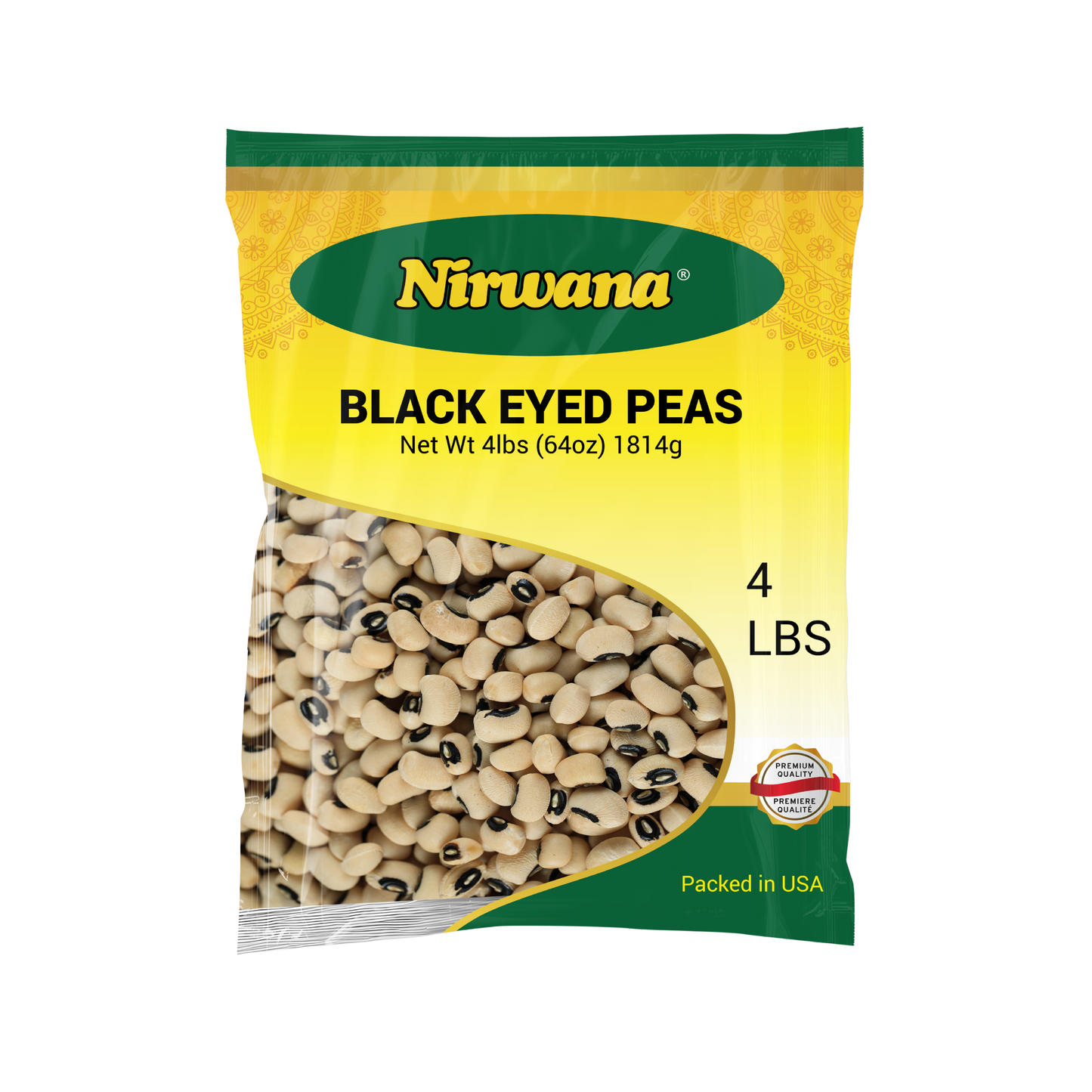 BLACK EYED PEAS – 4 lbs Bag | Premium Dried Cowpeas for Soups, Stews & Traditional Dishes