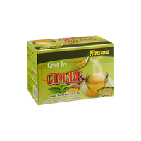 Nirwana Green Ginger Tea – Instant Tea Blend (10 & 20 Sachets) | Herbal Immune-Boosting Drink