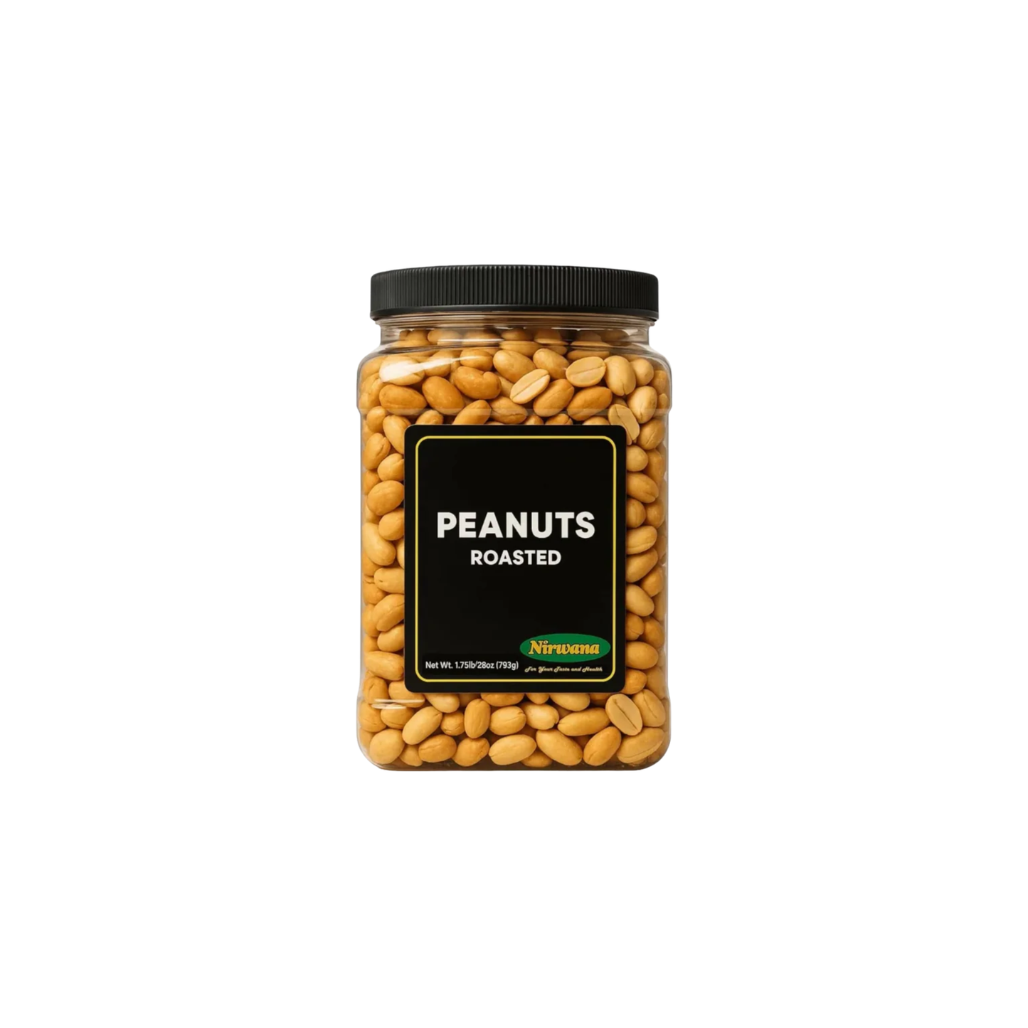 Nirwana Roasted Peanuts – Premium Quality (Large Jar)