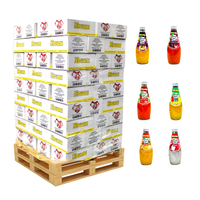 Nirwana Basil Seed Drinks – Assorted Flavors (Pallet Deal)| 90 Cases per Pallet (2,160 Bottles Total)