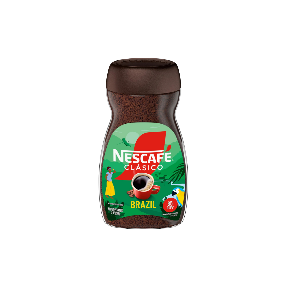 Nescafé Brazil Instant Coffee – 200 g Jar
