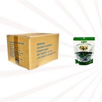 Master Case – Nirwana Ginger Candy – Original, Chewy Sweet & Spicy & Coconut Flavors – Individually Wrapped for Freshness – Bulk Natural Candy for Travel and Everyday Enjoyment 125g/4.02oz Each