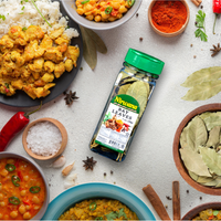 Nirwana Bay Leaves – 1 oz Small Jar | Aromatic Premium Whole Leaves for Cooking & Spice Blends