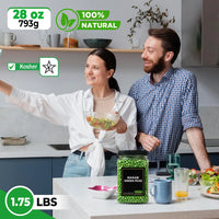 Nirwana Wasabi Green Peas – Crunchy & Spicy Snack (Large Jar)