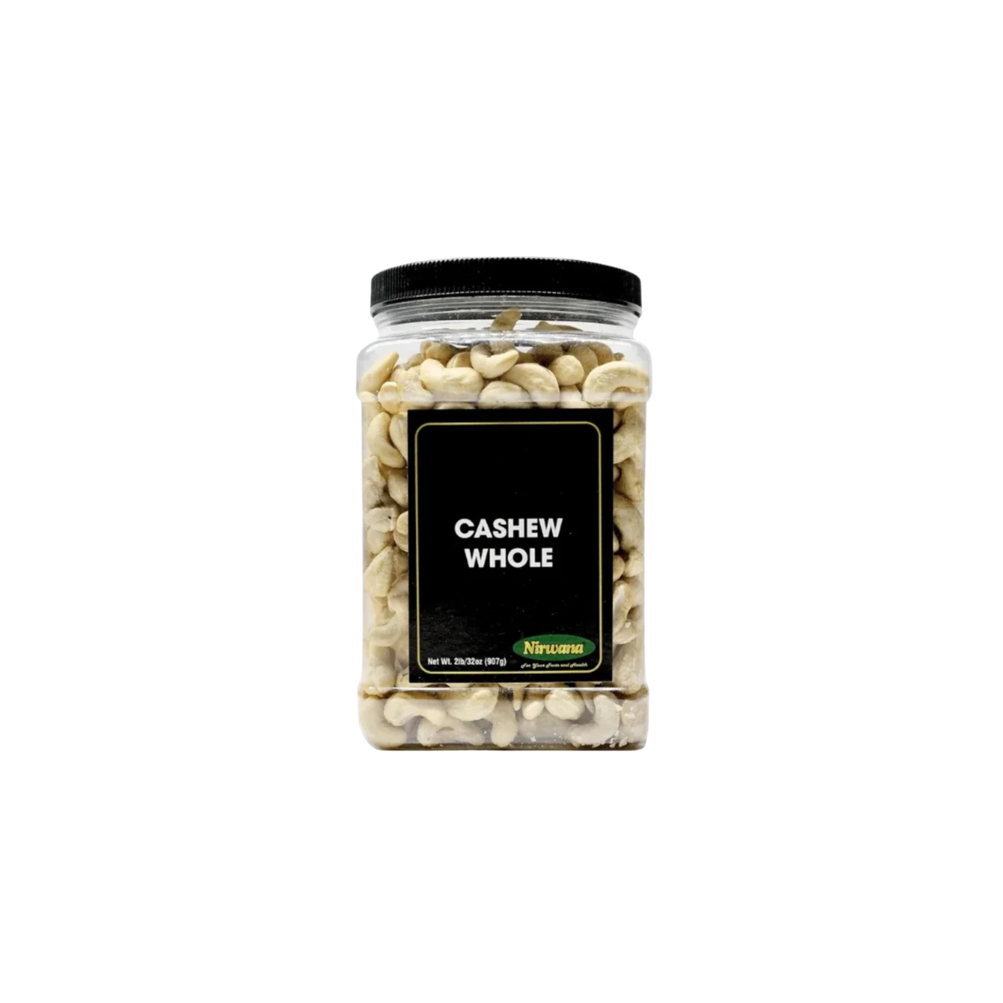 Nirwana Cashew Raw Whole (W320) – Premium Quality (Large Jar)