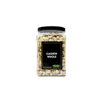 Nirwana Cashew Raw Whole (W320) – Premium Quality (Large Jar)