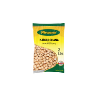 Nirwana White Chickpeas (Kabuli Chana) – 2 lbs Bag | Premium Whole Garbanzo Beans for Curries & Meal Prep