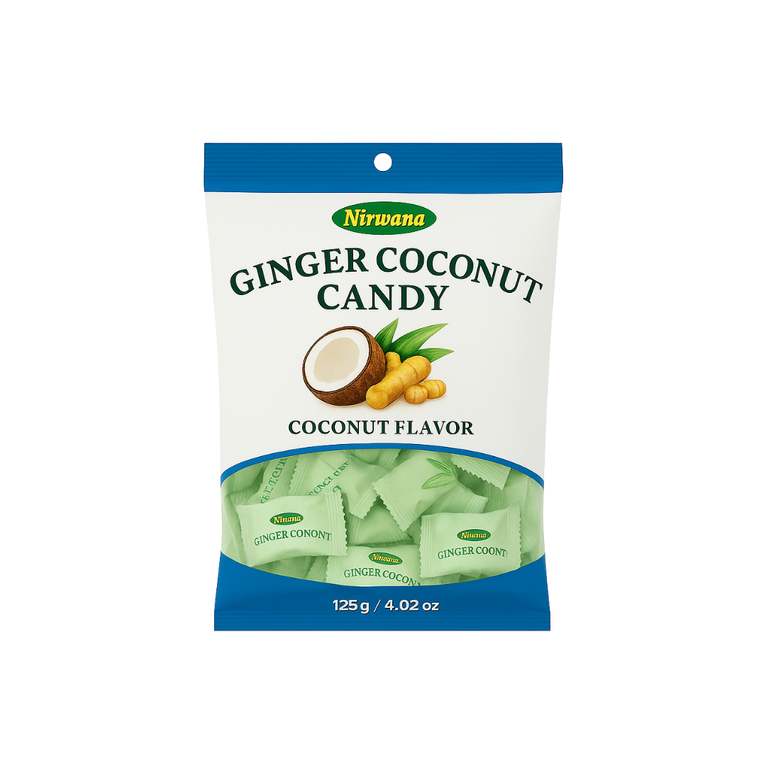 Nirwana Ginger Candy – Wholesale/Bulk (36 Units per Case)