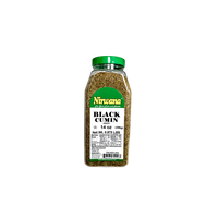 Nirwana Black Cumin Seeds – 14oz Medium Jar | Premium Whole Nigella Seeds for Cooking & Spice Blends