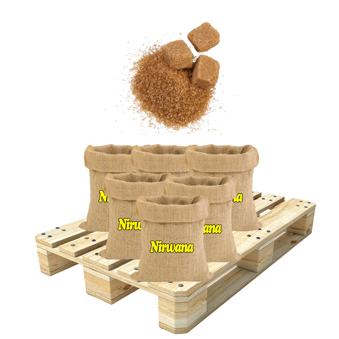 Nirwana Raw Brown Sugar – Wholesale / Bulk | Natural Sweetener for Cooking & Baking