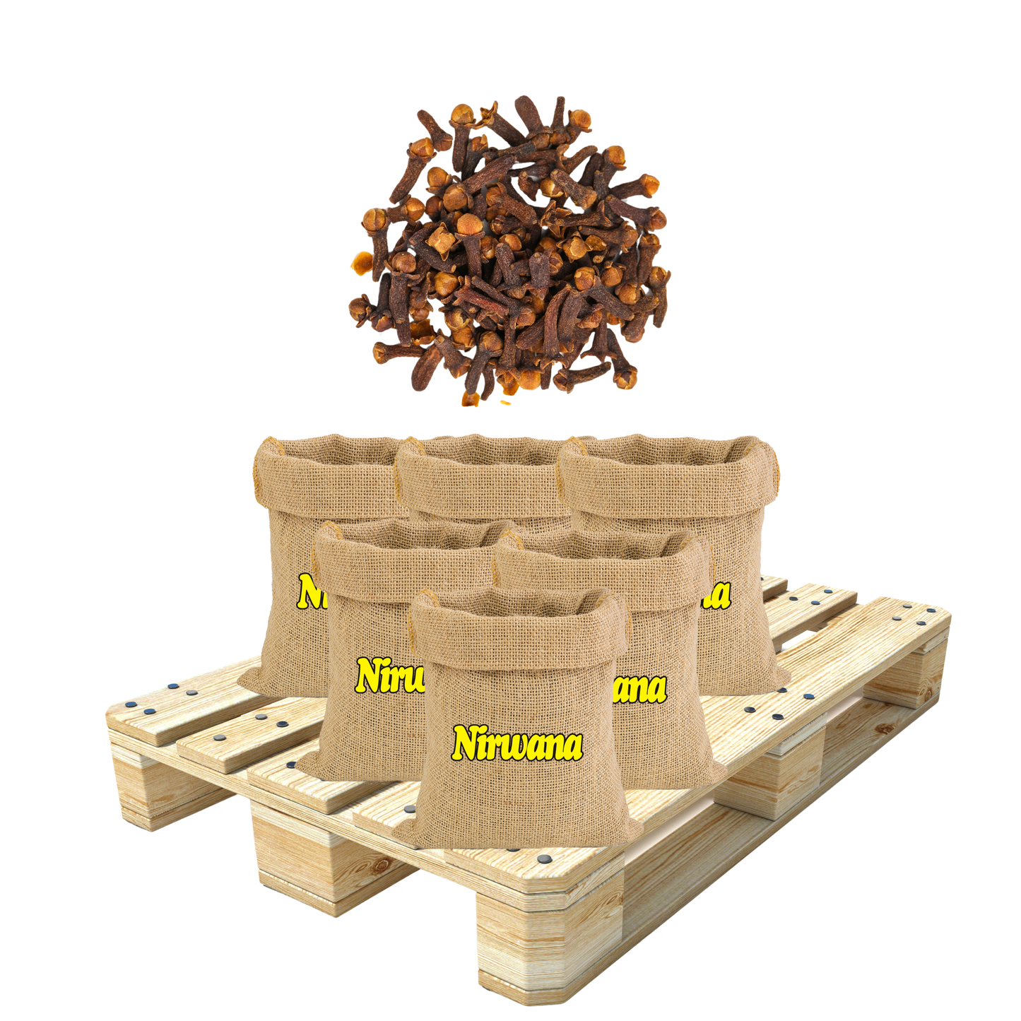 Nirwana Whole Cloves – Big Flower Buds, Handpicked (Wholesale/Bulk) | Premium Large Cloves for Cooking & Spice Blends