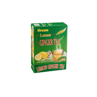 Nirwana Herbal Lemon Ginger Tea – 20 Instant Tea Sachets | Immunity & Wellness Herbal Drink