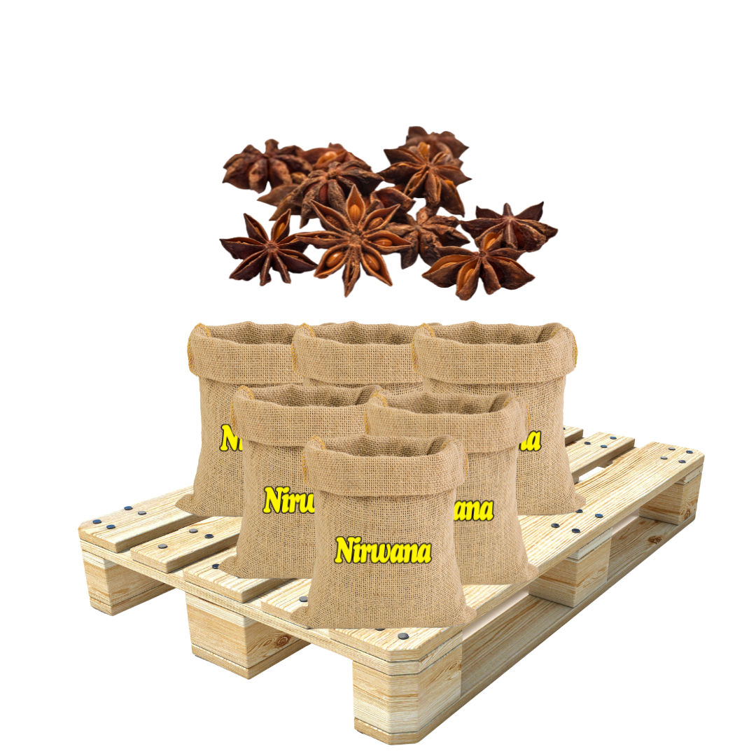 Nirwana Whole Star Anise – Wholesale / Bulk | Premium Spice for Cooking & Baking