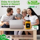 Nirwana Mango Slices – Large Jar (1.75 lbs) | Premium Dried Mango for Snacking & Cooking