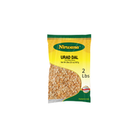 Nirwana Split Matpe Beans (Urad Dal) – 2 lbs Bag | Premium Split Urad Beans for Curries & Soups