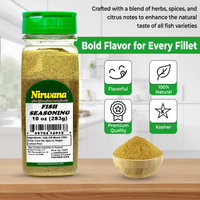 Nirwana Fish Seasoning – 10oz Jar | Bold, Flavorful Spice Blend for Seafood & Cooking