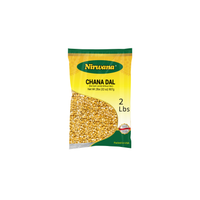 Nirwana Split Chickpeas (Chana Dal) – 2 lbs Bag | Premium Split Lentils for Curries & Soups