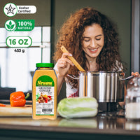 Nirwana Ground Ginger – 16oz Medium Jar | Premium Aromatic Spice for Cooking & Spice Blends