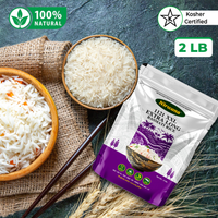 Nirwana – Naturally Aged Authentic Long Grain White Basmati Rice – 2 lbs Pouch