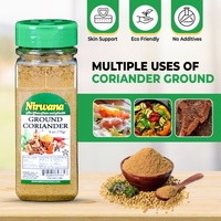Nirwana Coriander Powder – 6 oz Small Jar | Fresh, Aromatic Spice for Cooking & Spice Blends