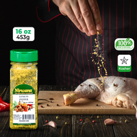 Nirwana Lemon Pepper – 16oz Jar | Premium Citrus & Pepper Spice Blend for Cooking & Seasoning