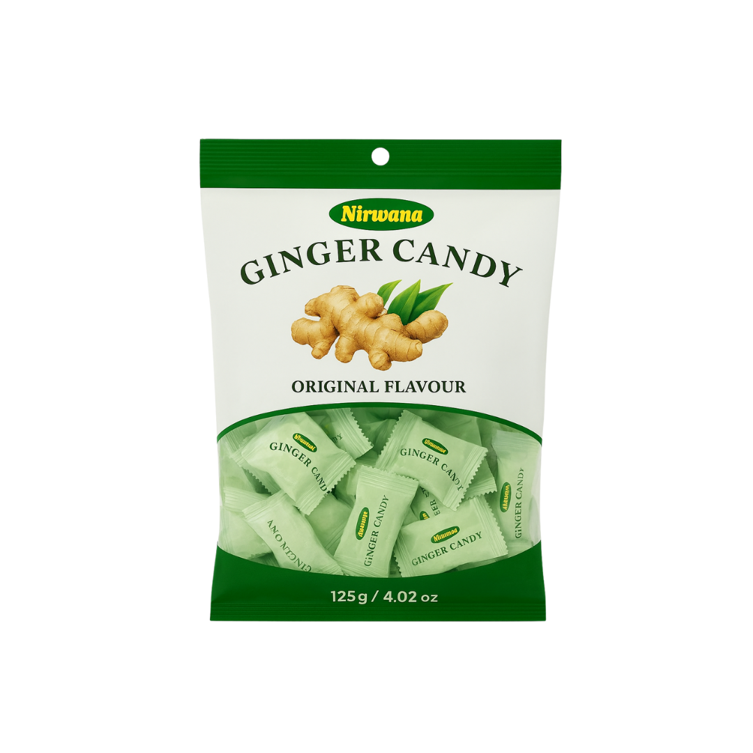 Nirwana Ginger Candy – Wholesale/Bulk (36 Units per Case)