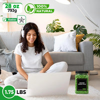 Nirwana Wasabi Green Peas – Crunchy & Spicy Snack (Large Jar)