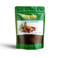 Nirwana Ground Cloves – 14 oz | Luang • Clavo | Premium Warm & Aromatic Clove Powder for Baking, Curries, Sauces & Spice Blends | Resealable Stand-Up Pouch | All-Natural, Kosher Certified