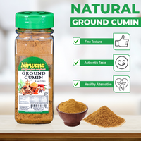 Nirwana Ground Cumin – 6oz Small Jar | Fresh, Aromatic Jeera Powder for Cooking & Seasoning