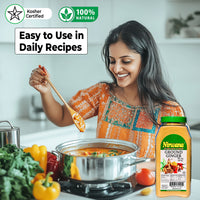 Nirwana Ground Ginger – 16oz Medium Jar | Premium Aromatic Spice for Cooking & Spice Blends