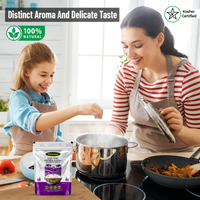 Nirwana – Naturally Aged Authentic Long Grain White Basmati Rice – 2 lbs Pouch