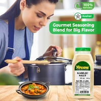 Nirwana Garlic Salt – 32oz Medium Jar | Premium Seasoning for Cooking & Flavoring