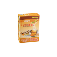 Nirwana Turmeric Ginger Tea – 20 Instant Tea Sachets | Immunity & Wellness Herbal Drink