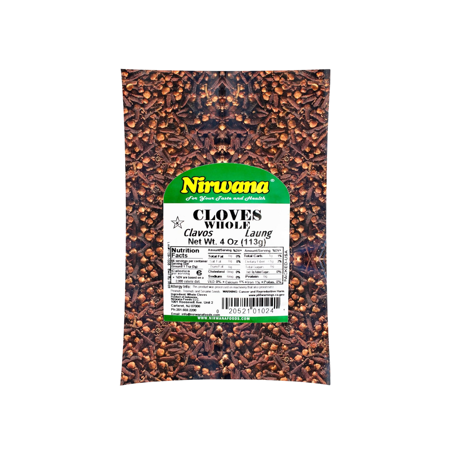 Nirwana Whole Cloves – Multiple Sizes & Variants | Premium Aromatic Cloves for Cooking, Baking & Spice Blends