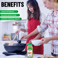 Nirwana Ground Fenugreek – 16oz Medium Jar | Premium Aromatic Spice for Cooking & Spice Blends