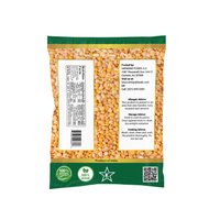 Nirwana Split Pigeon Peas (Toor Dal) – 4 lbs Bag | Premium Yellow Lentils for Curries & Soups