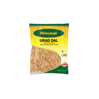 Nirwana Split Matpe Beans (Urad Dal) – 4 lbs Bag | Premium Split Urad Beans for Curries & Soups