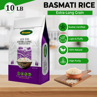 Nirwana – Naturally Aged Authentic Long Grain White Basmati Rice – 10 lbs