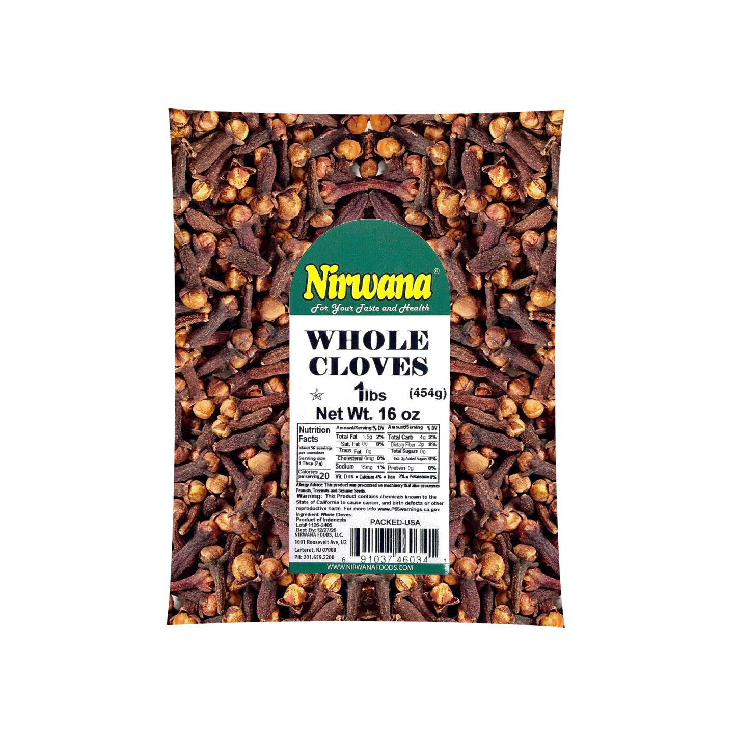 Nirwana Whole Cloves – Multiple Sizes & Variants | Premium Aromatic Cloves for Cooking, Baking & Spice Blends