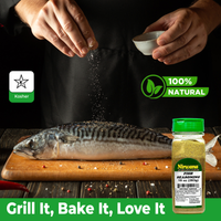 Nirwana Fish Seasoning – 10oz Jar | Bold, Flavorful Spice Blend for Seafood & Cooking