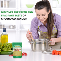 Nirwana Coriander Powder – 14oz Pouch | Premium Ground Coriander for Cooking & Spice Blends