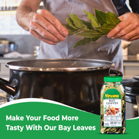 Nirwana Bay Leaves – 2oz Medium Jar | Premium Whole Bay Leaves for Cooking & Spice Blends