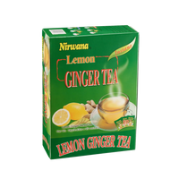 Nirwana Lemon Ginger Tea – Instant Tea Blend (10 & 20 Sachets) | Herbal Immunity Drink