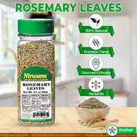 Nirwana Rosemary Leaves – 3.5oz Small Jar | Premium Dried Rosemary for Cooking & Spice Blends